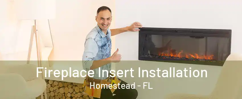 Fireplace Insert Installation Homestead - FL