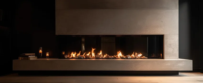 Gas Fireplace Ember Bed Design Services in Homestead, Florida